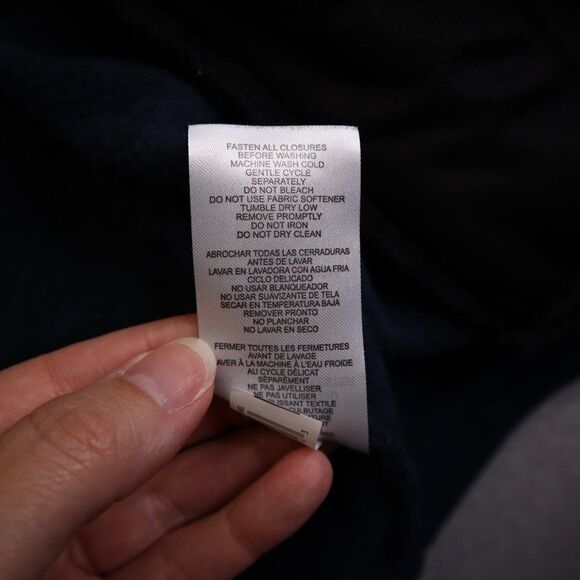 Free Country Fleece Jacket Mens XXL Blue Full Zip Mock Neck Outdoor Zip Pockets - Picture 13 of 16